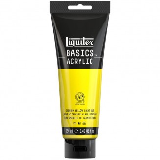 Liquitex Basics 250ml Acrylic 160 Cadmium Yellow Light Hue