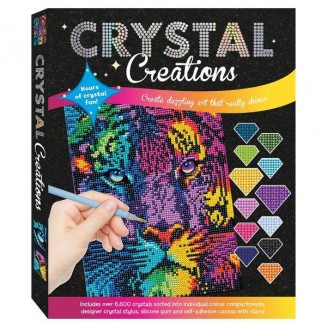 Ζωγραφική με Διαμάντια Crystal Creations Τιγράκι