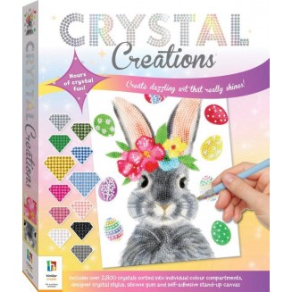 Ζωγραφική με Διαμάντια Crystal Creations Πασχαλινό Λαγουδάκι