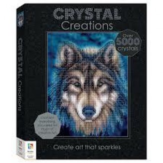 Ζωγραφική με Διαμάντια Crystal Creations Λύκος