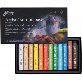 Mungyo Gallery 12 Artists Oil Pastels 70x11mm