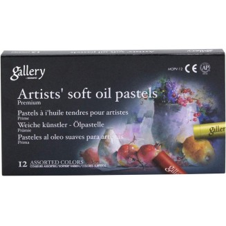 Mungyo Gallery 12 Artists Oil Pastels 70x11mm