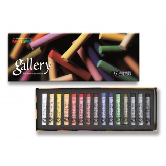 Mungyo Gallery 15 Extra Fine Soft Pastels 70x10mm