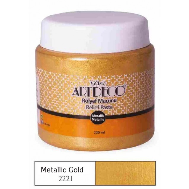 Artdeco 220ml Πάστα Διαμόρφωσης Metallic Gold 2221