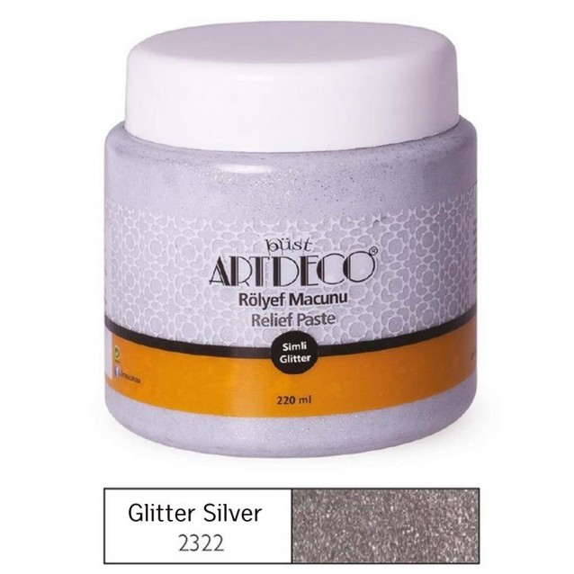 Artdeco 220ml Πάστα Διαμόρφωσης Glitter Silver 2322