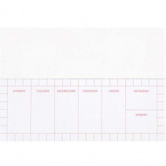 Rico Design Weekly Planner 21x8 cm Pixel