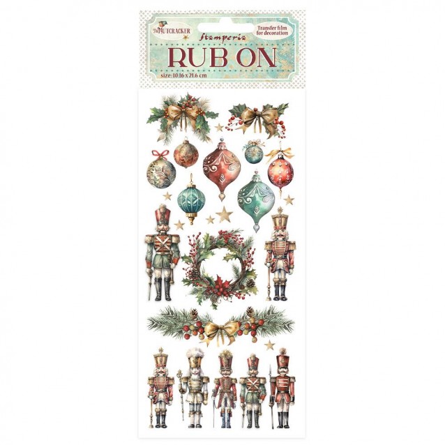 Stamperia Χαλκομανίες RubOn 10X21,6cm The Nutcracker Soldiers