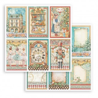 Stamperia Χαρτί Scrapbooking 30,5X30,5cm Διπλής Όψης 6 Cards