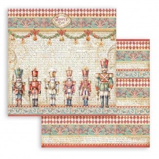 Stamperia Χαρτί Scrapbooking 30,5X30,5cm Διπλής Όψης Soldiers