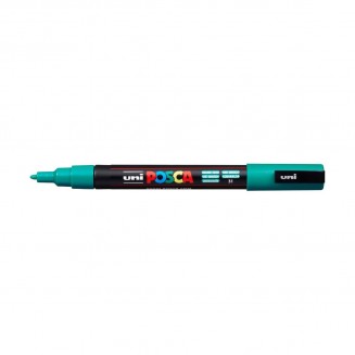 Posca Μαρκαδόρος PC-3M Λεπτό 0,9-1,3 mm Σμαραγδί