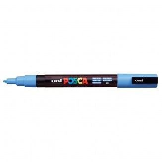 Posca Μαρκαδόρος PC-3M Λεπτό 0,9-1,3 mm Γαλάζιο