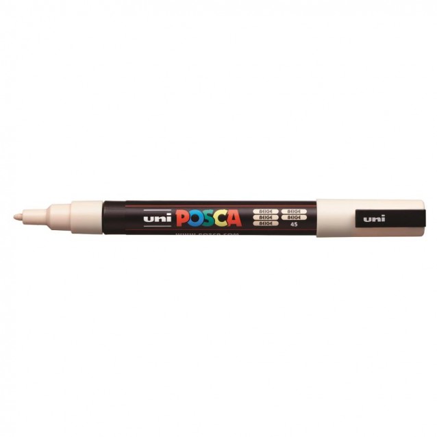 Posca Μαρκαδόρος PC-3M Λεπτό 0,9-1,3 mm Μπεζ