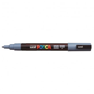 Posca Μαρκαδόρος PC-3M Λεπτό 0,9-1,3 mm Γκρι Σκούρο (Slate)