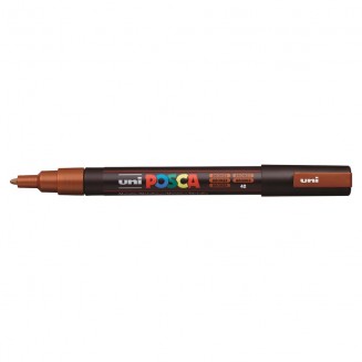 Posca Μαρκαδόρος PC-3M Λεπτό 0,9-1,3 mm Μπρονζέ