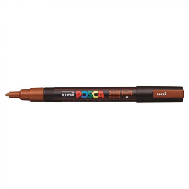 Posca Μαρκαδόρος PC-3M Λεπτό 0,9-1,3 mm Μπρονζέ