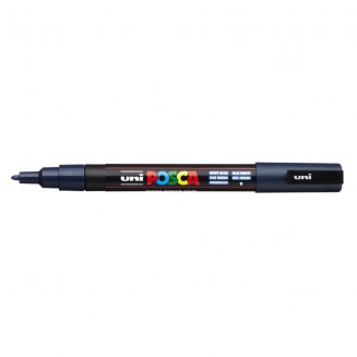 Posca Μαρκαδόρος PC-3M Λεπτό 0,9-1,3mm Navy Blue