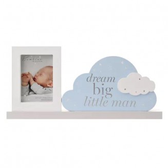 Bambino Διακοσμητική Πλακέτα 37cm με Κορνίζα Dream Big Little Man