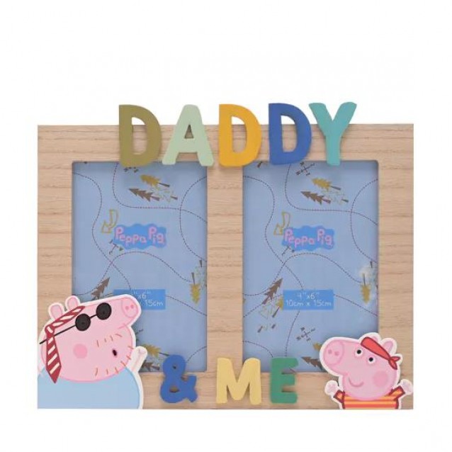 Peppa Pig Κορνίζα Daddy & Me