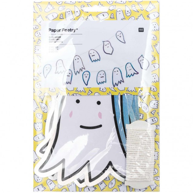 Rico Design 3m Γιρλάντα Halloween Ghost FSC