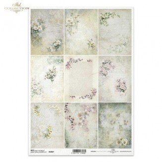 Itd. Collection Ριζόχαρτο Decoupage A4 (21x29,7cm) Cherry blossom