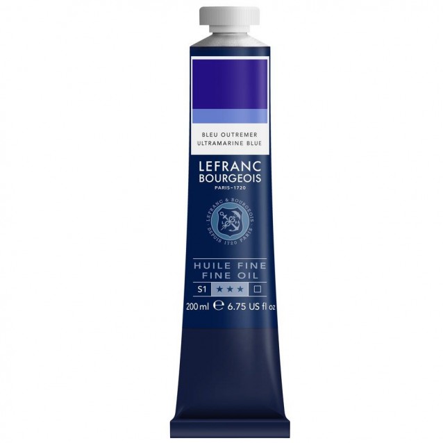 Lefranc & Bourgeois 200ml Fine Λάδι 043 Ultramarine Blue