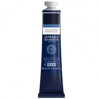 Lefranc & Bourgeois 200ml Fine Λάδι 046 Prussian Blue