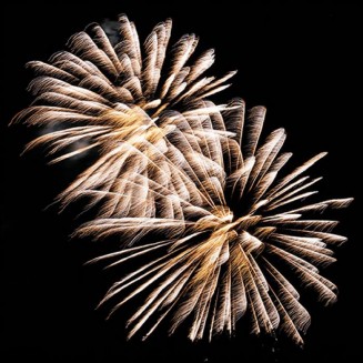 Ambiente 20 Χαρτοπετσέτες 33x33cm 3φύλλες Golden firework FSC