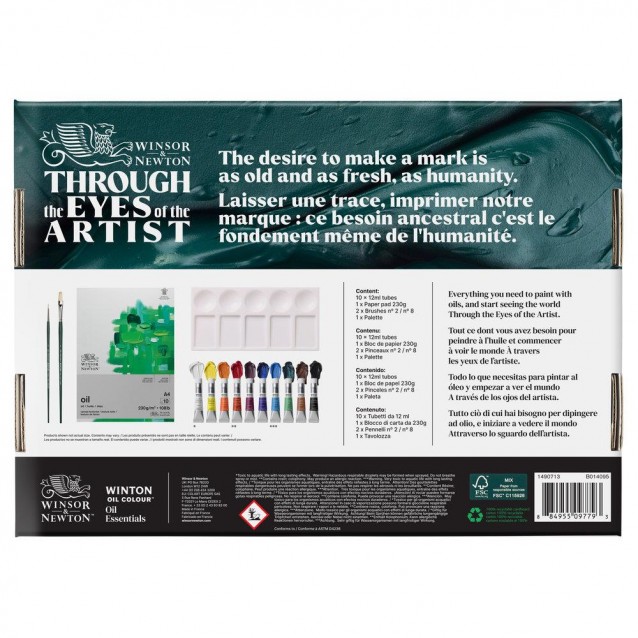 Winsor & Newton Σετ Δώρου Winton Oil Essentials 14 τεμαχίων