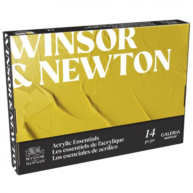 Winsor & Newton Σετ Δώρου Galeria Acrylics Essentials 14 τεμαχίων