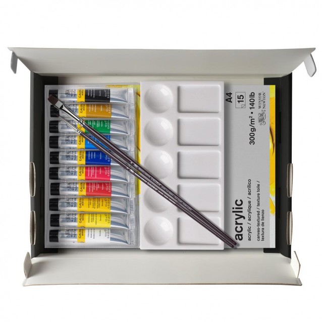 Winsor & Newton Σετ Δώρου Galeria Acrylics Essentials 14 τεμαχίων