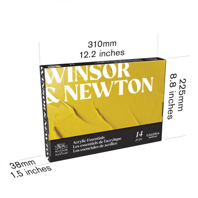 Winsor & Newton Σετ Δώρου Galeria Acrylics Essentials 14 τεμαχίων