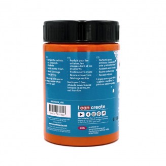 Mont Marte 300ml Studio Acrylic Orange