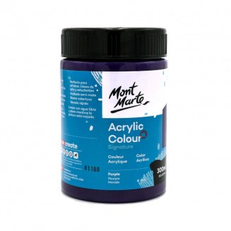 Mont Marte 300ml Studio Acrylic Purple