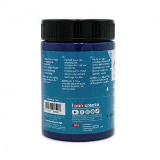 Mont Marte 300ml Studio Acrylic Phthalo Blue