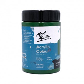 Mont Marte 300ml Studio Acrylic Sap Green