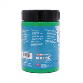 Mont Marte 300ml Studio Acrylic Monastral Green