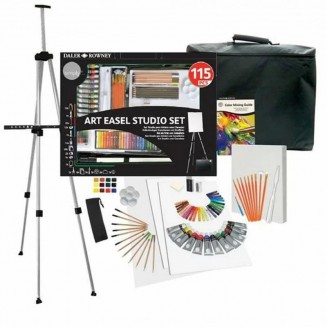 Daler Rowney Σετ Ζωγραφικής Complete Art Set σε Βαλιτσάκι 115 τεμαχίων