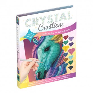 Ζωγραφική με Διαμάντια Crystal Creations Neon Μονόκερος