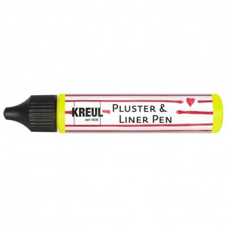 Kreul 29ml Pic Tixx Liner Pen Fluo Yellow