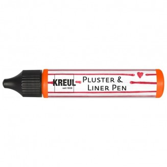 Kreul 29ml Pic Tixx Liner Pen Fluo Orange