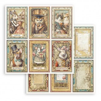 Stamperia Χαρτί Scrapbooking 30,5X30,5cm Διπλής Όψης Alterego 6 Cards