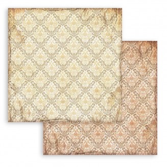 Stamperia Χαρτί Scrapbooking 30,5X30,5cm Διπλής Όψης Alterego Ochre Wallpaper