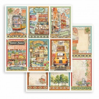 Stamperia Χαρτί Scrapbooking 30,5X30,5cm Διπλής Όψης 6 Cards