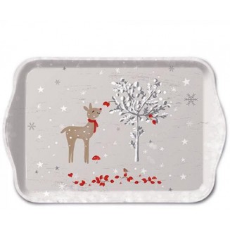 Ambiente Δίσκος Μελαμίνης 13x21cm Sniffing Deer