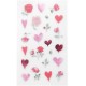 Rico Design Foil Stickers Hearts & Flowers