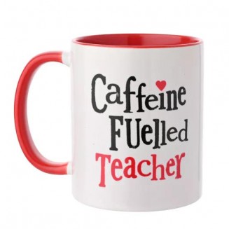 Brightside Κούπα 325ml Caffeine Fuelled Teacher